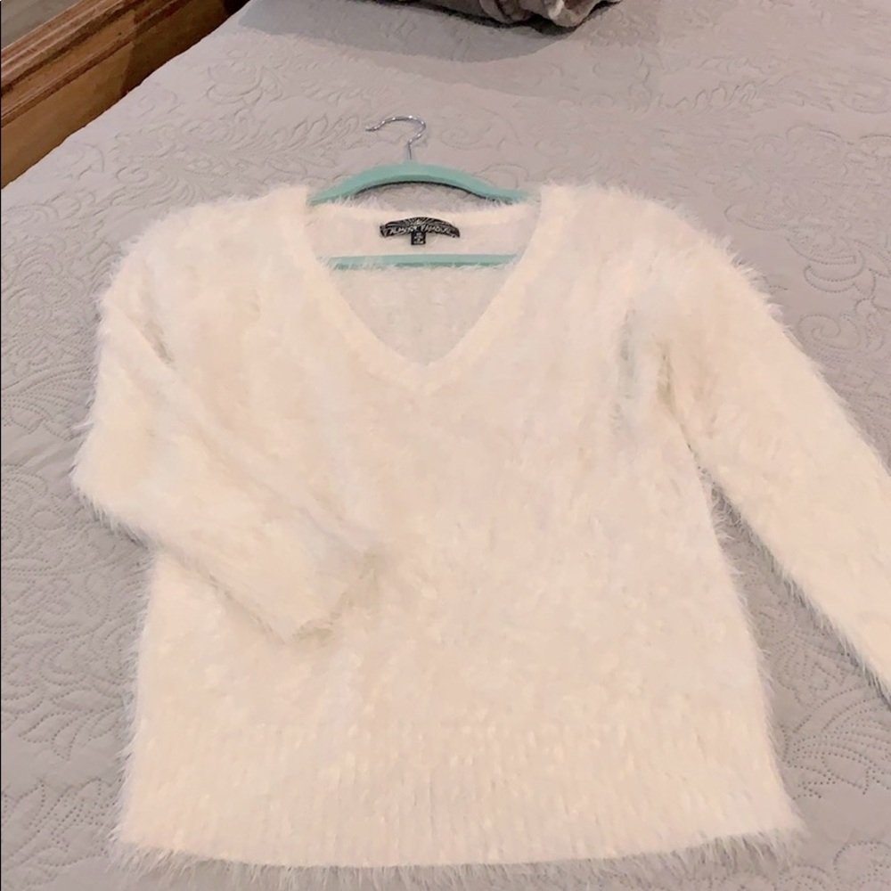 Fuzzy Sweater; EUC